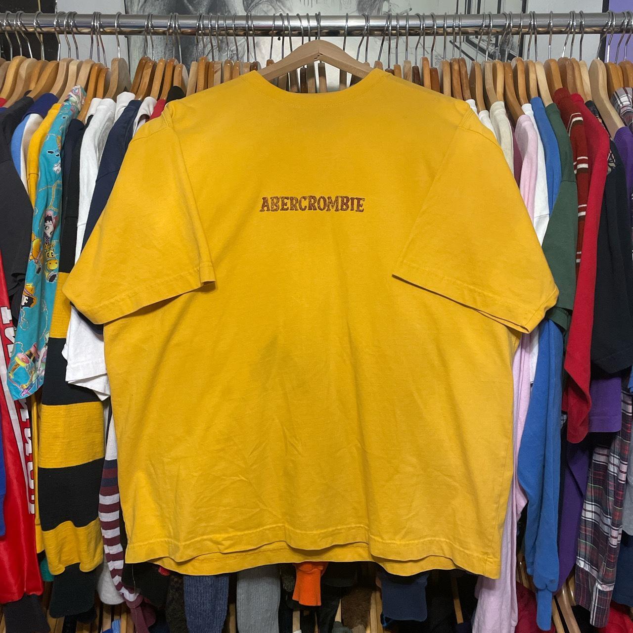 Abercrombie best sale yellow shirt