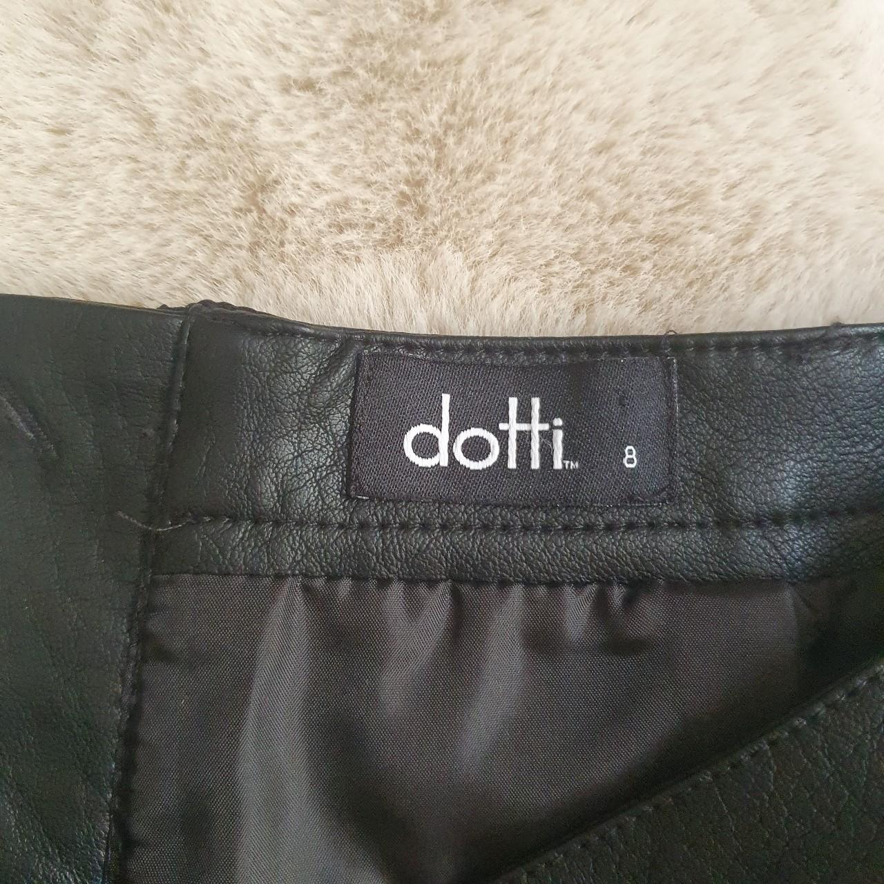 Leather shop skirt dotti