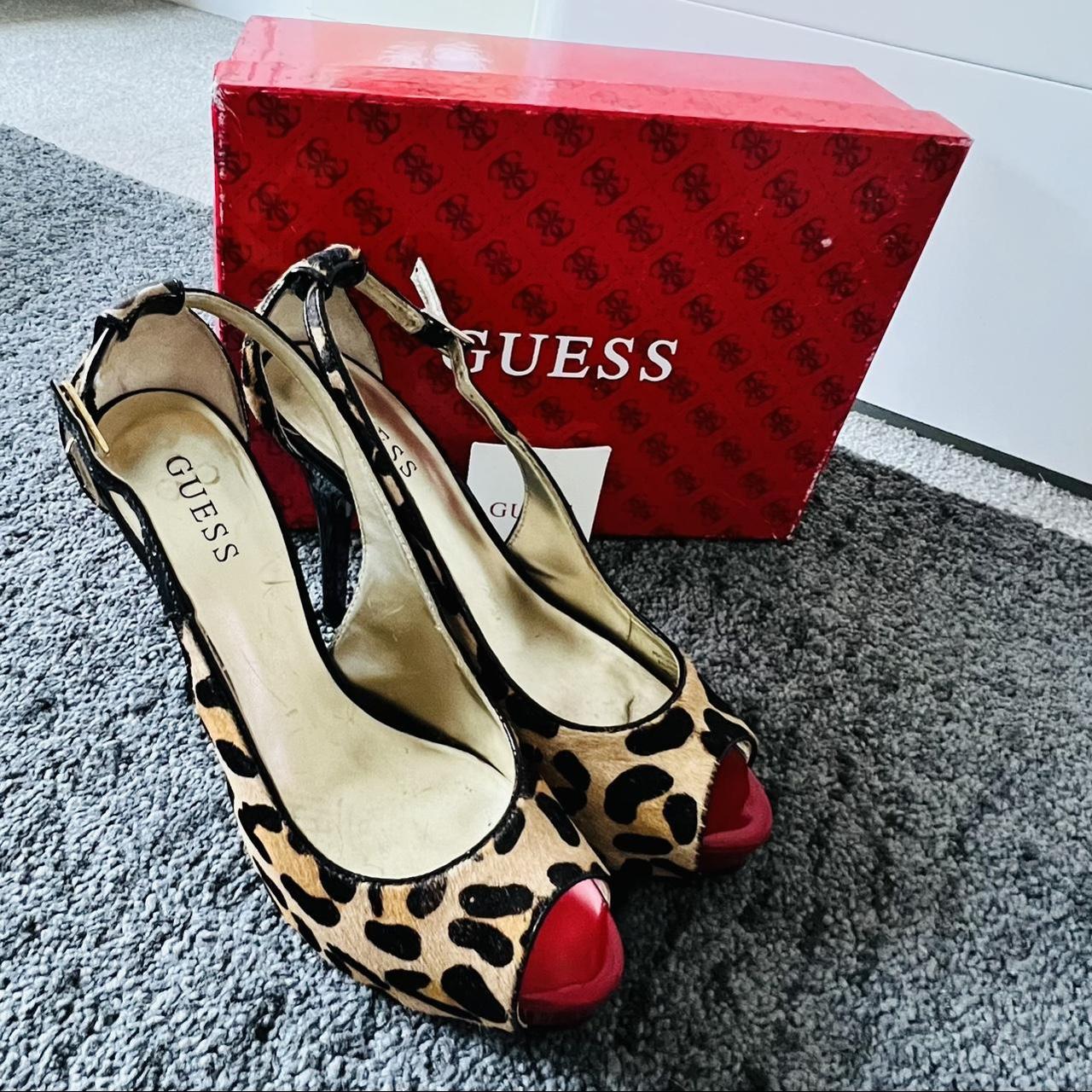 Guess 2024 leopard heels