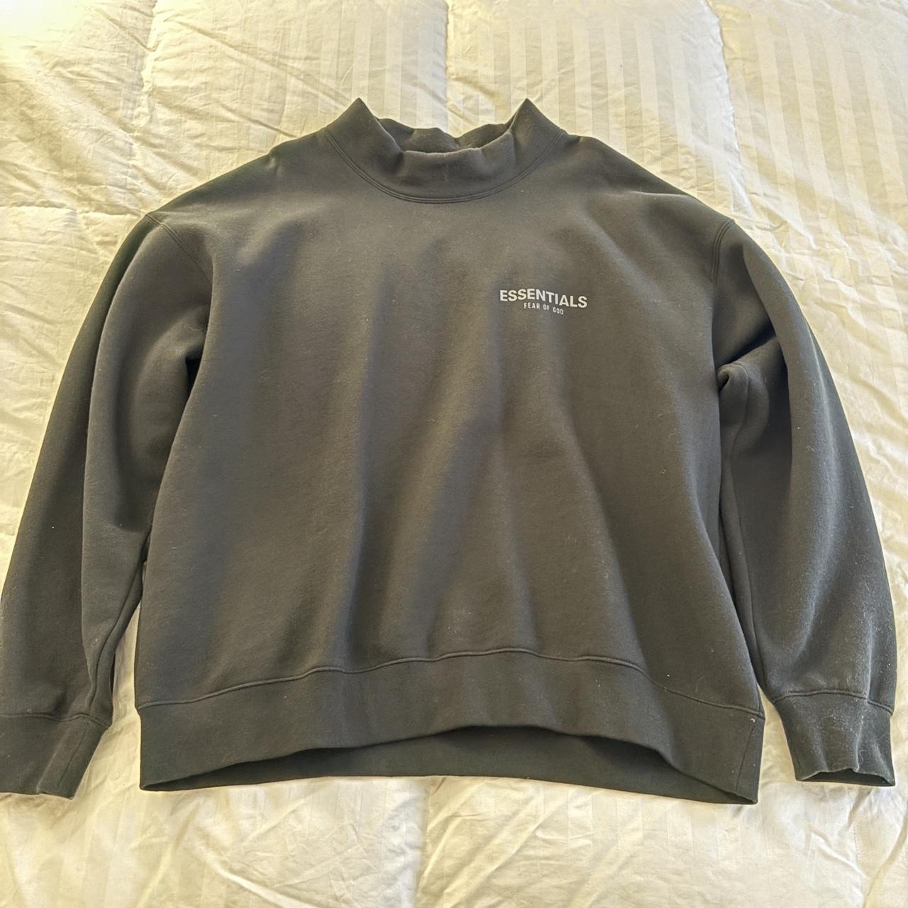 Essentials Fear Of God crew neck Worn once... - Depop