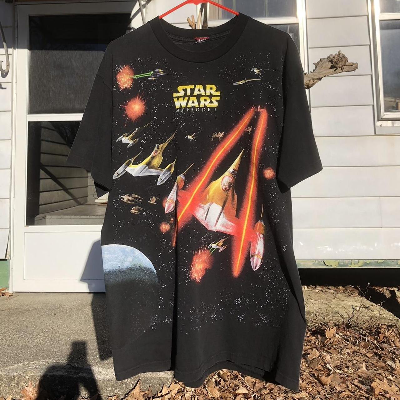 Vintage 90’s Star Wars episode 1 retailer tshirt