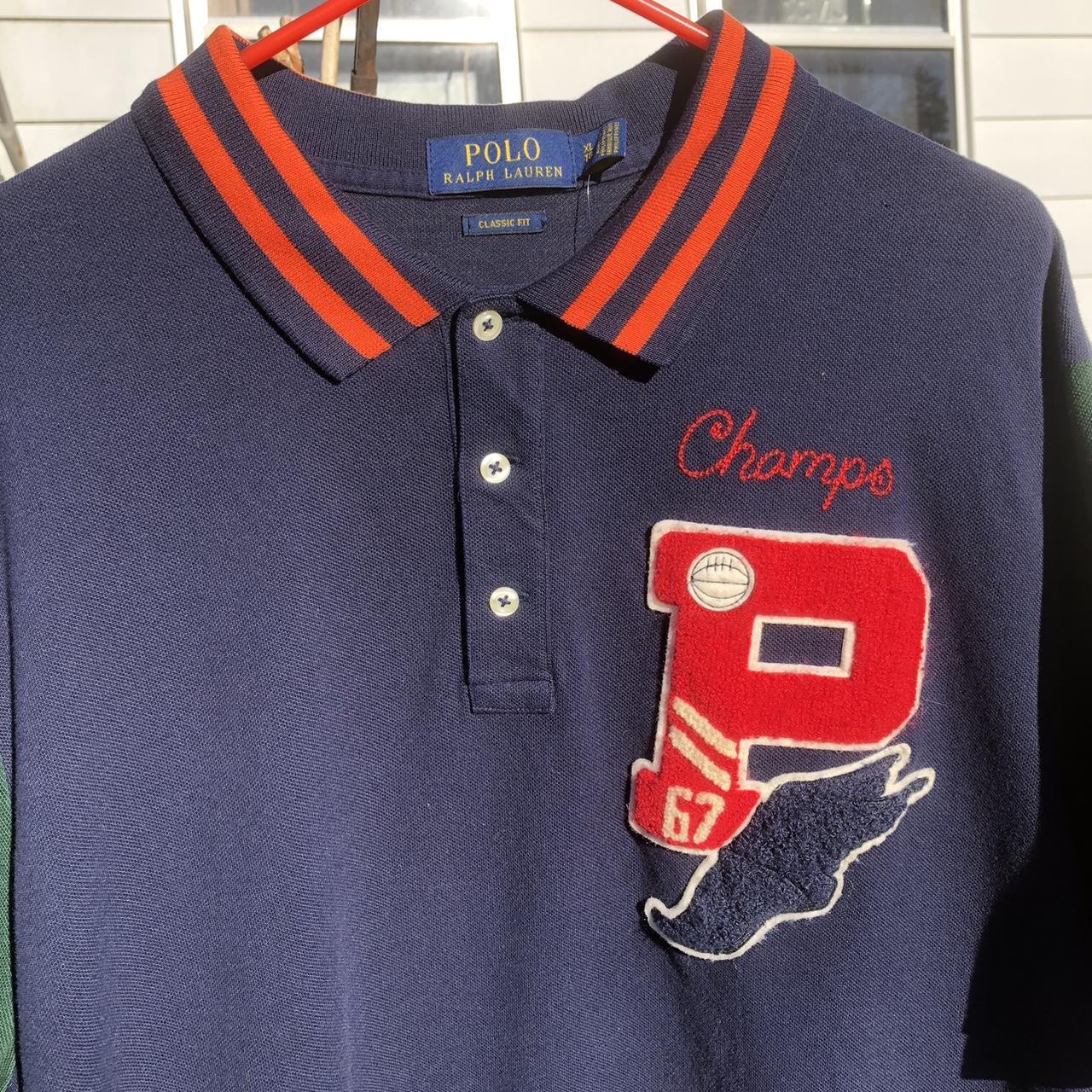トップス YGMxSEE SEExS.F.C Big Nylon Polo YGM SEE SEE S.F.C Big Nylon Polo Navy
