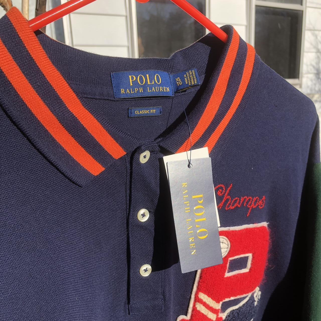 Polo Ralph Lauren P-Wing Shirt. RL Athletic Team | Depop