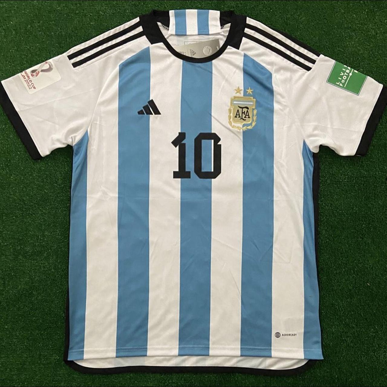 Messi Argentina “Home” Jersey Size L - Depop