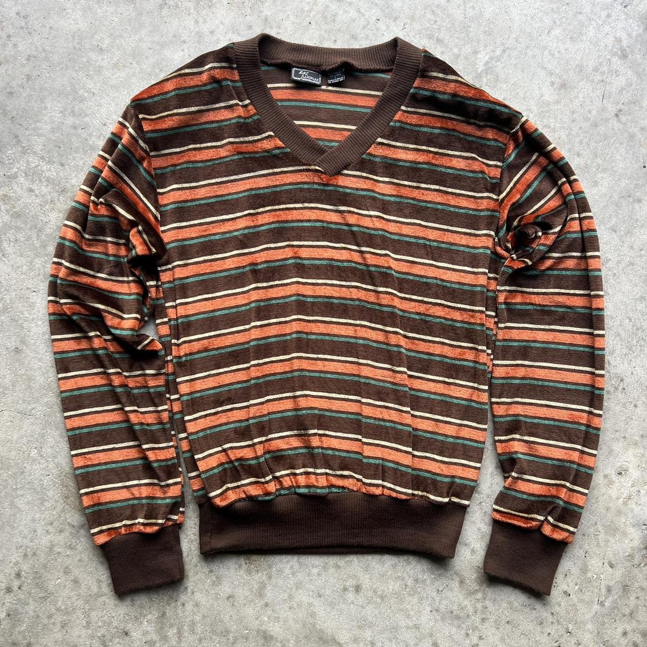 80s v neck online sweater