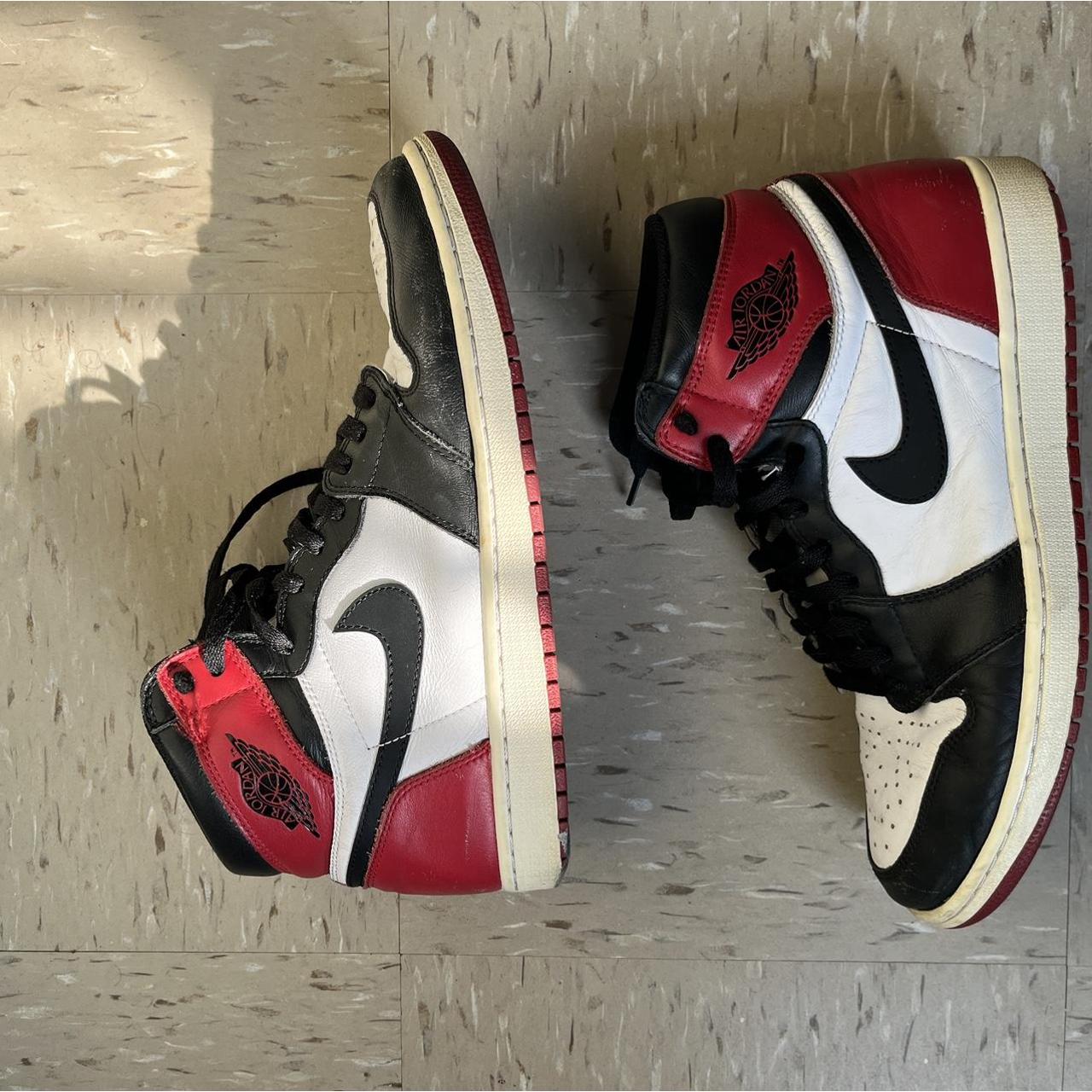 jordan 1 black toe used