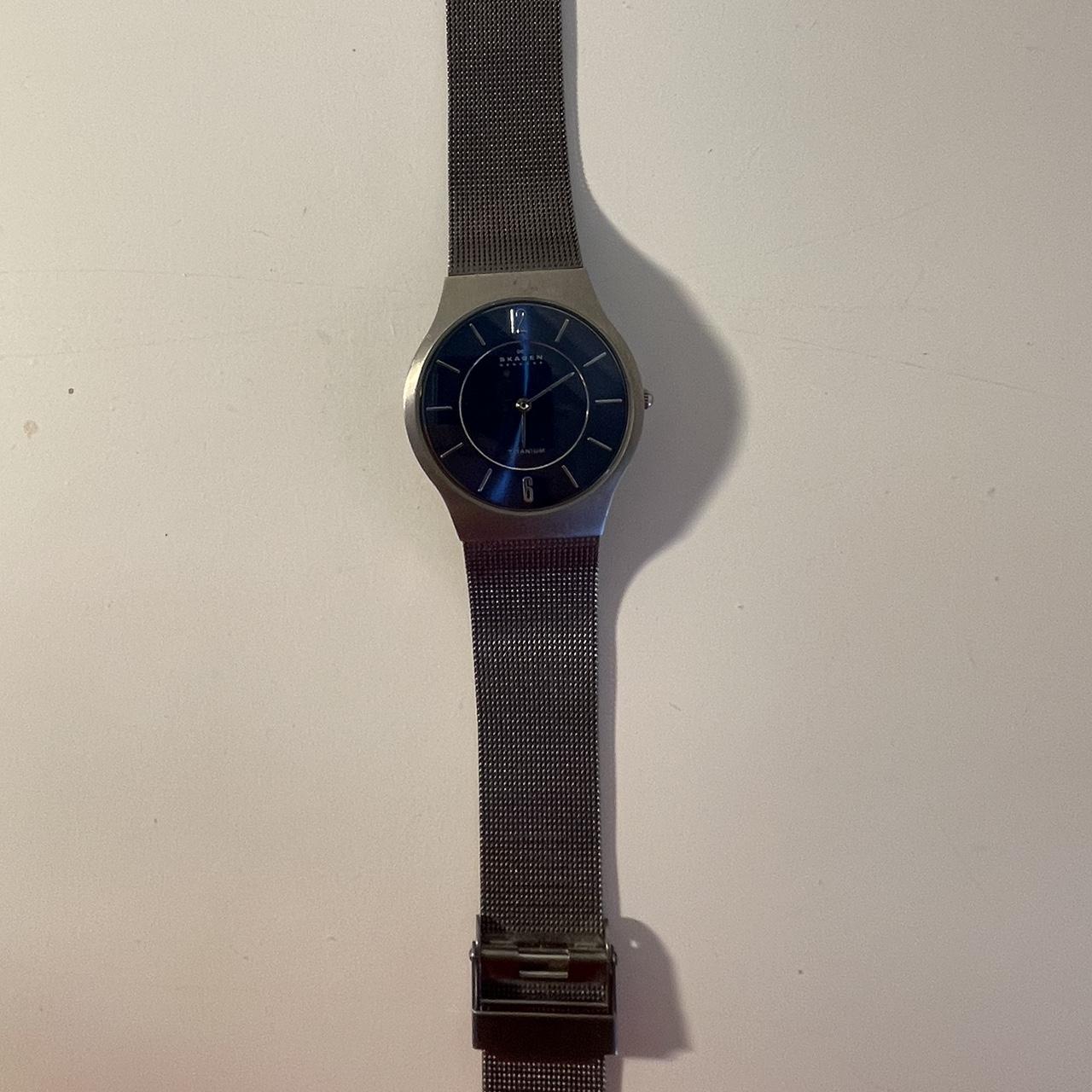 đồng Hồ Skagen 233xlttn Replacement Band Skagen Watch Silver 90s