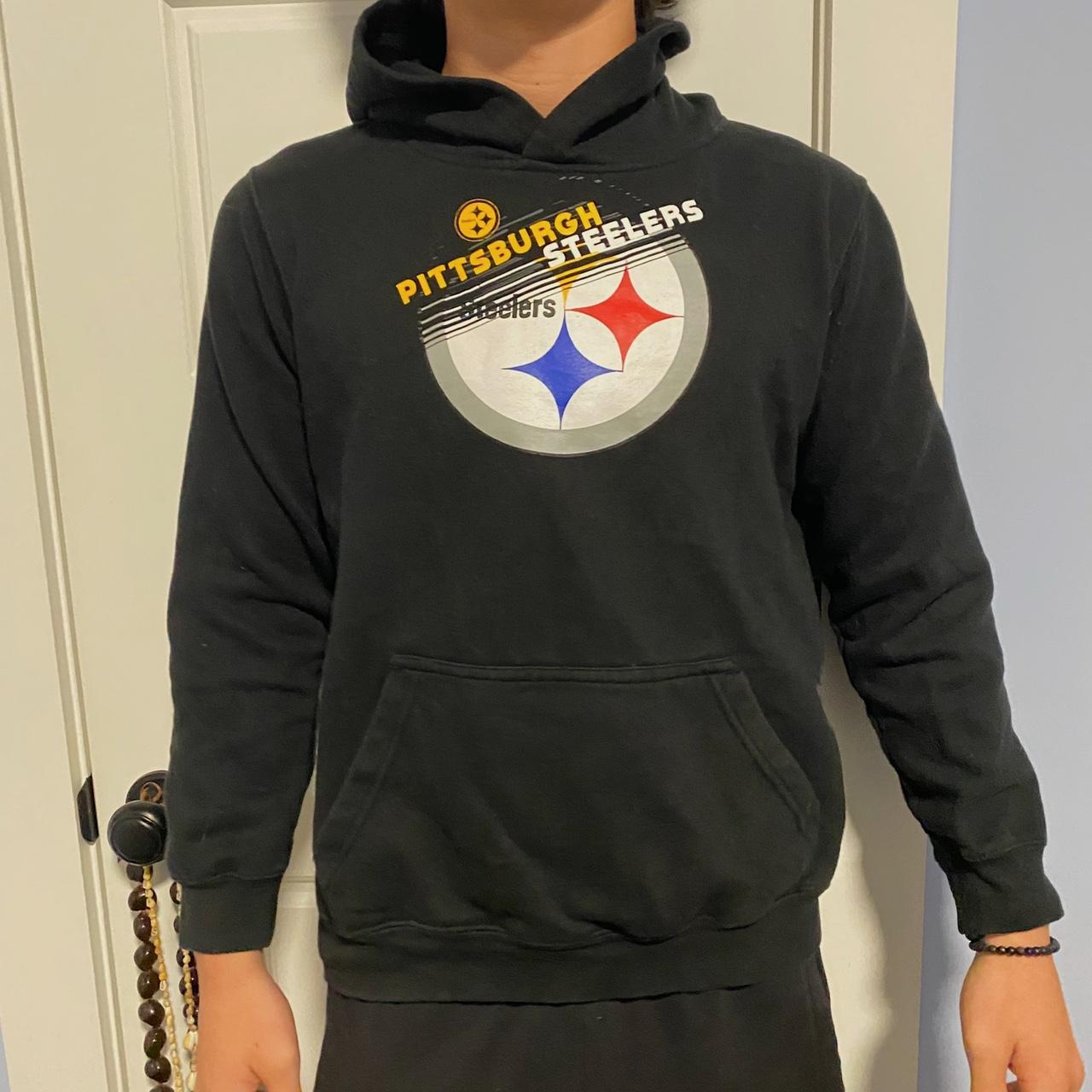 Nike NFL Pittsburg Steelers Mens Thermal Hoodie Size - Depop