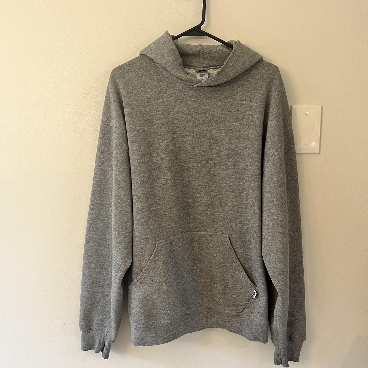 Grey Russel Athletic Hoodie #RusselAthletic... - Depop