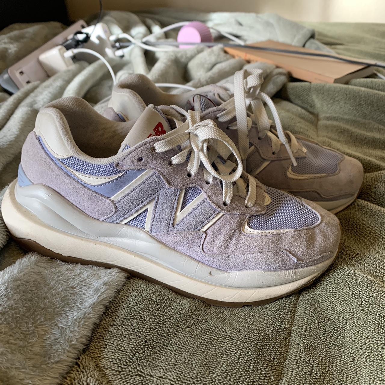 Purple/lilac New Balance 57/40 s Super cute i... - Depop