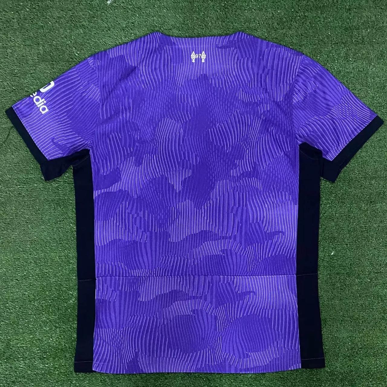 Liverpool Third Purple Soccer Jersey 2023/2024 - No... - Depop