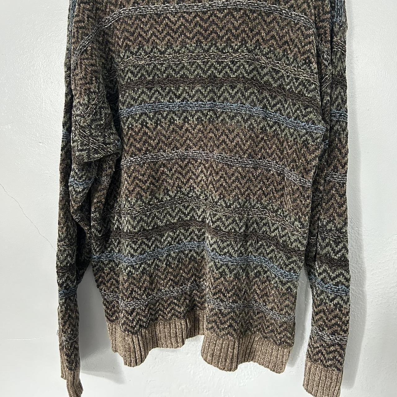 Geoffrey Beene Pullover Knit Sweater Men's Size XXL Tan Long