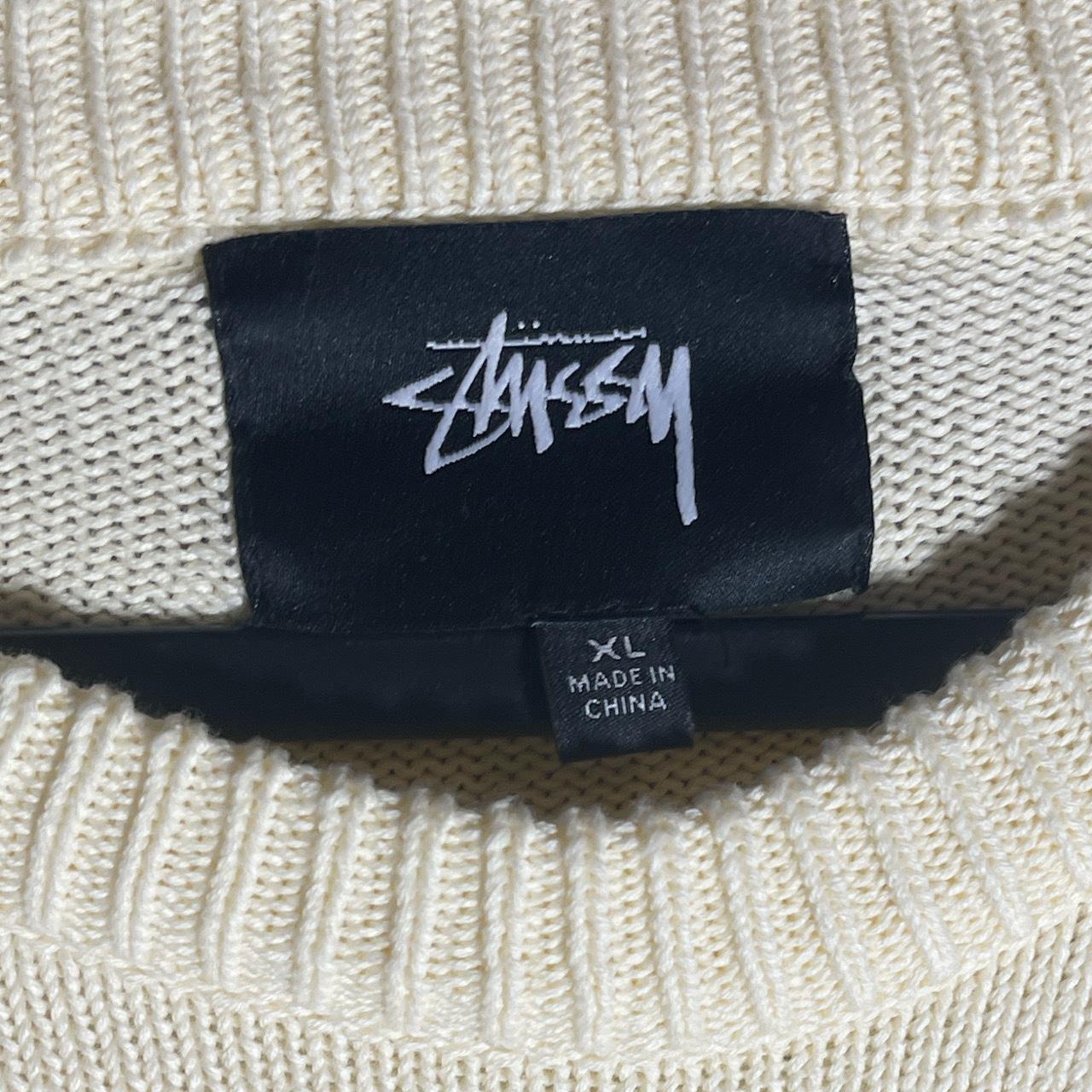 Stussy Curly S Sweater, This Stussy sweater is a...