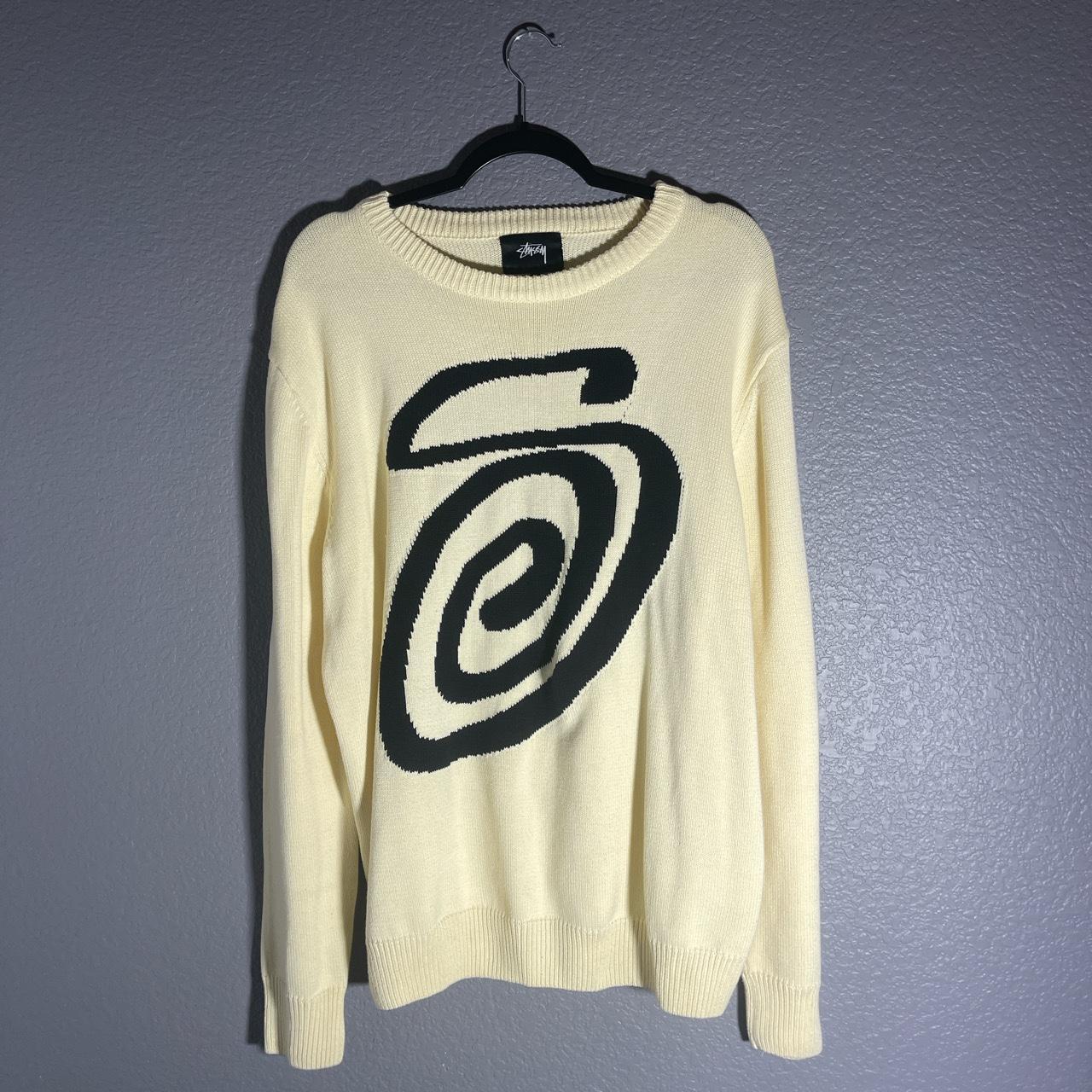 Stussy Curly S Sweater This Stussy sweater is a... - Depop