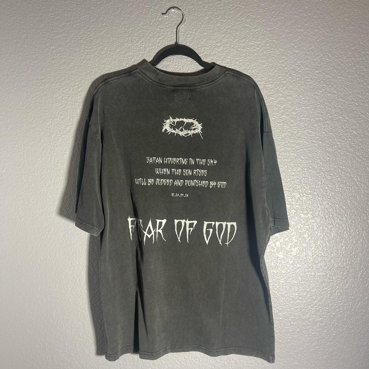 Fear of God Satan Hovering above tee This fear of... - Depop