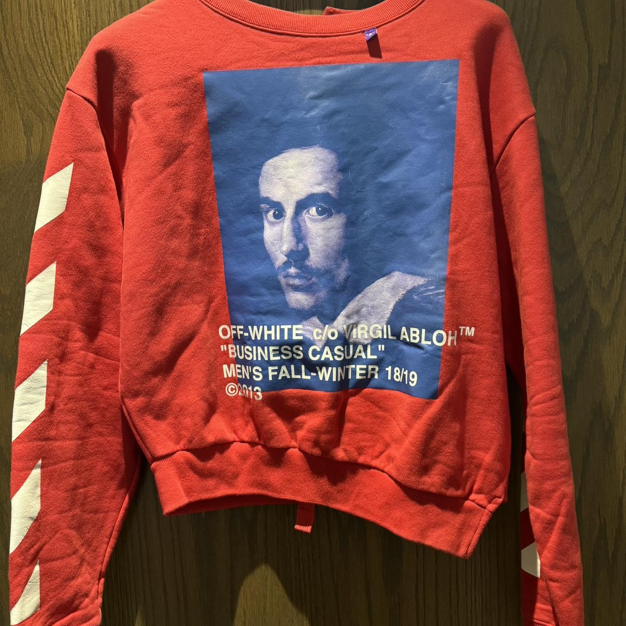 Off white 2024 red jumper