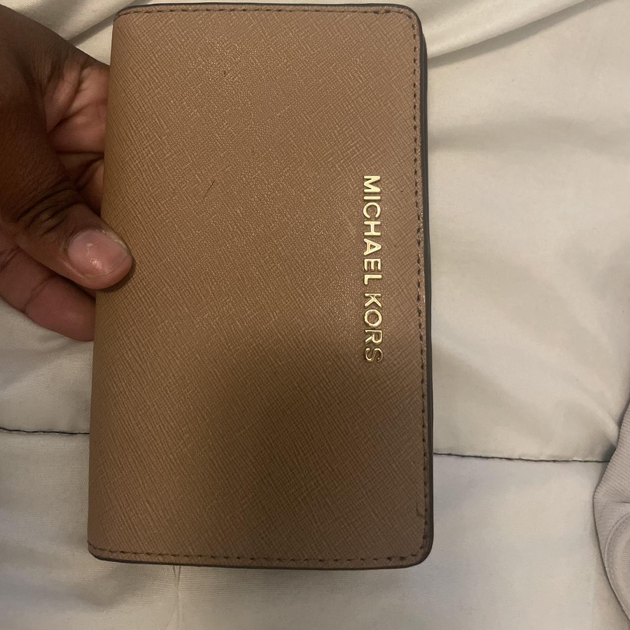 Tan mk deals wallet