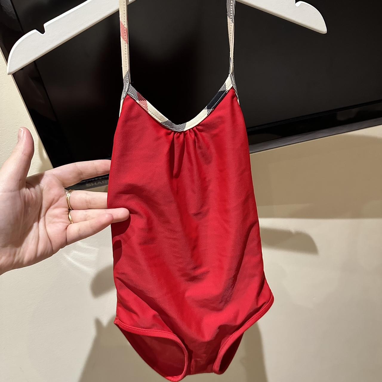 Burberry swimsuit kids red online