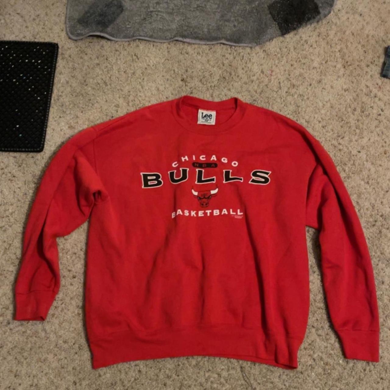 Vintage Lee Sport Chicago Bulls crewneck sweatshirt - Depop