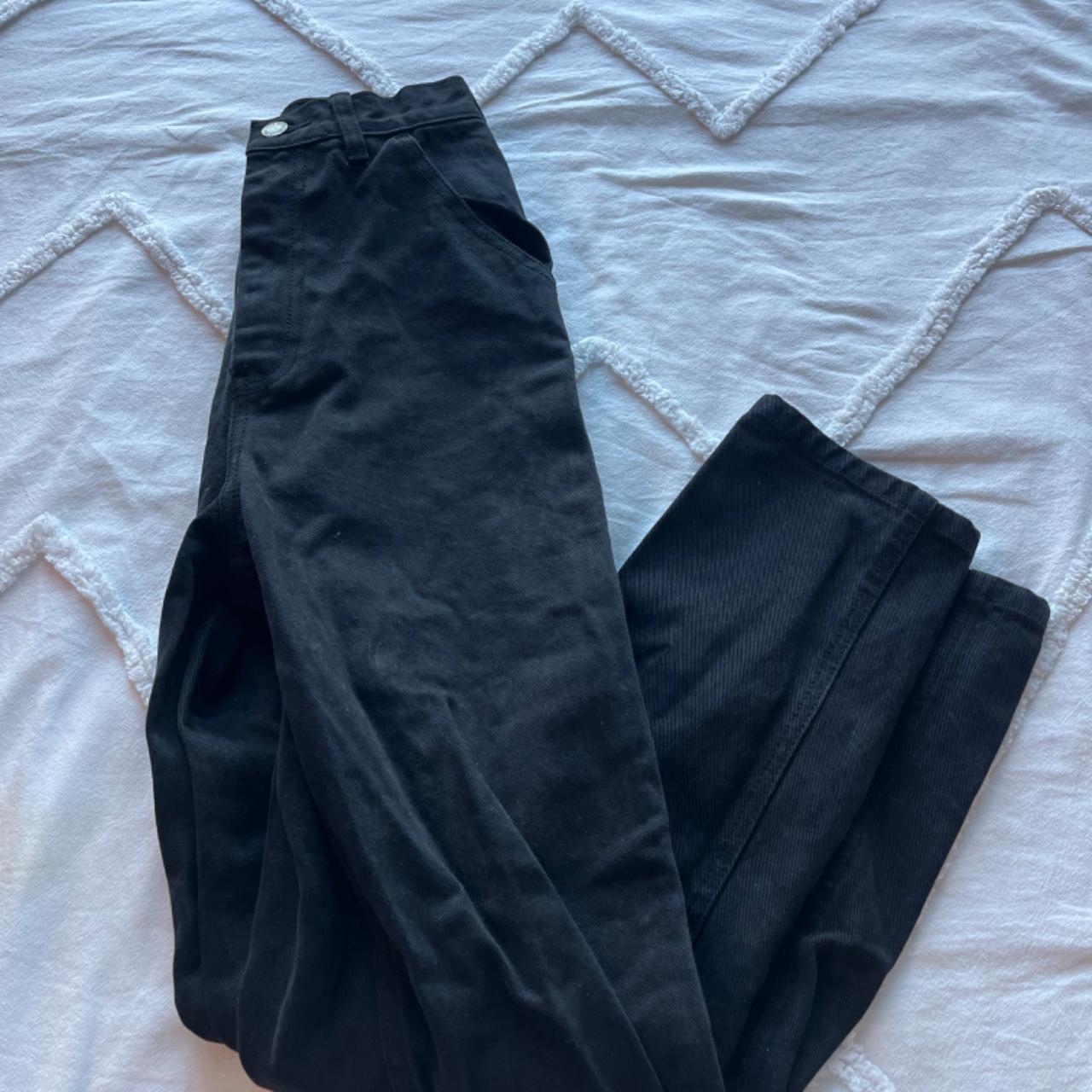 brandy melville ariana painter pants in black. one... Depop