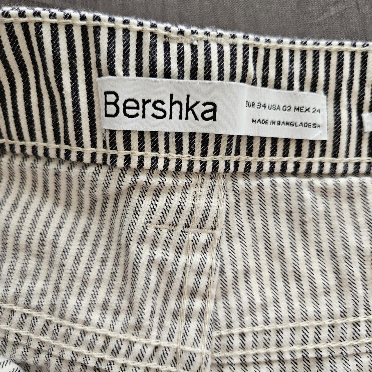 Brand New Bershka pants high waited Size 2 pants Depop