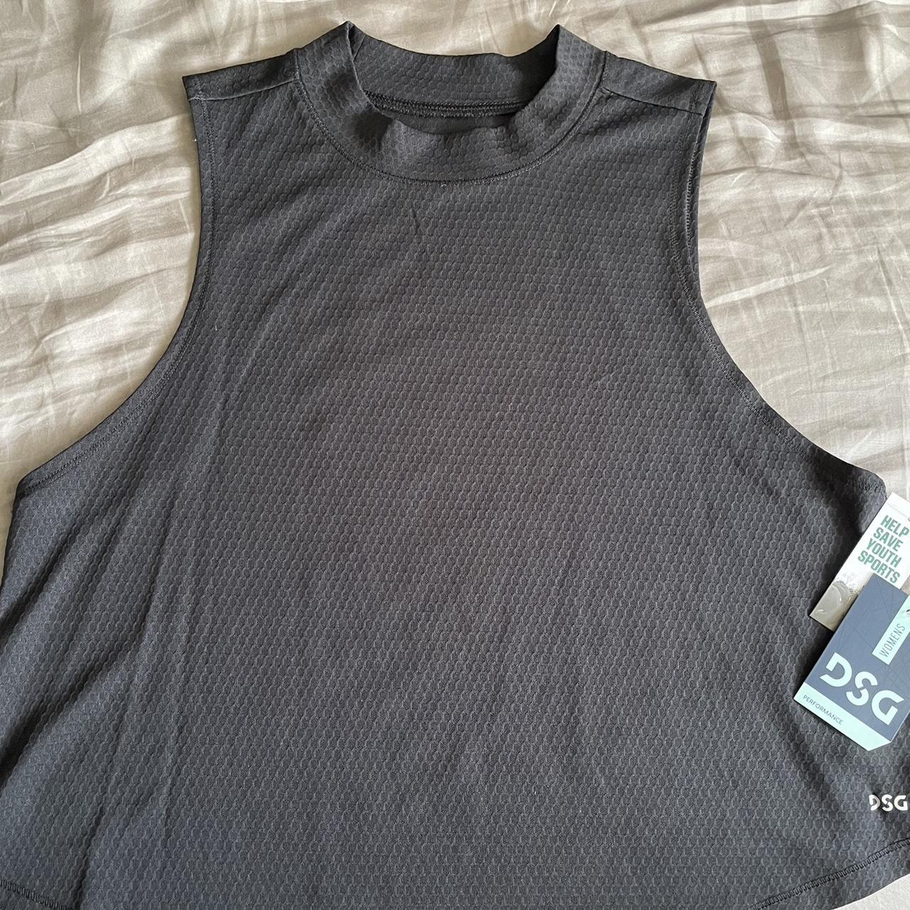 DSG Women's Black Vest Depop