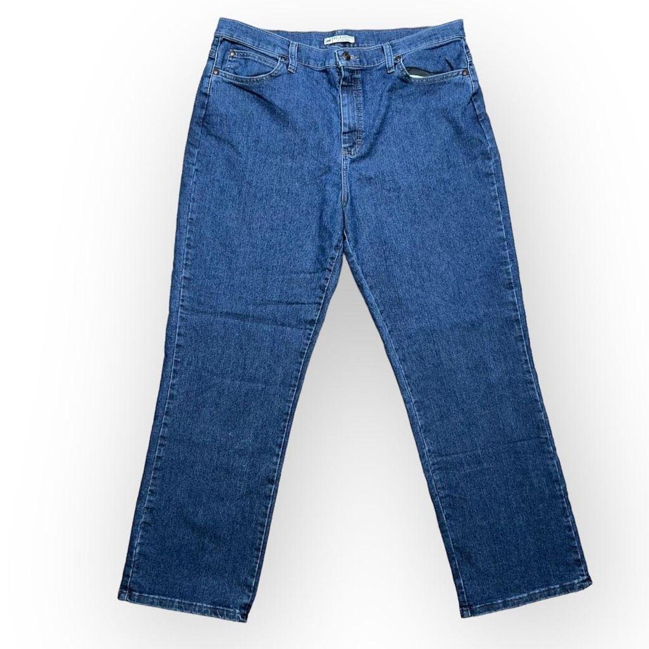 Flex magic waistband, high-rise skinny jeans by Lane - Depop
