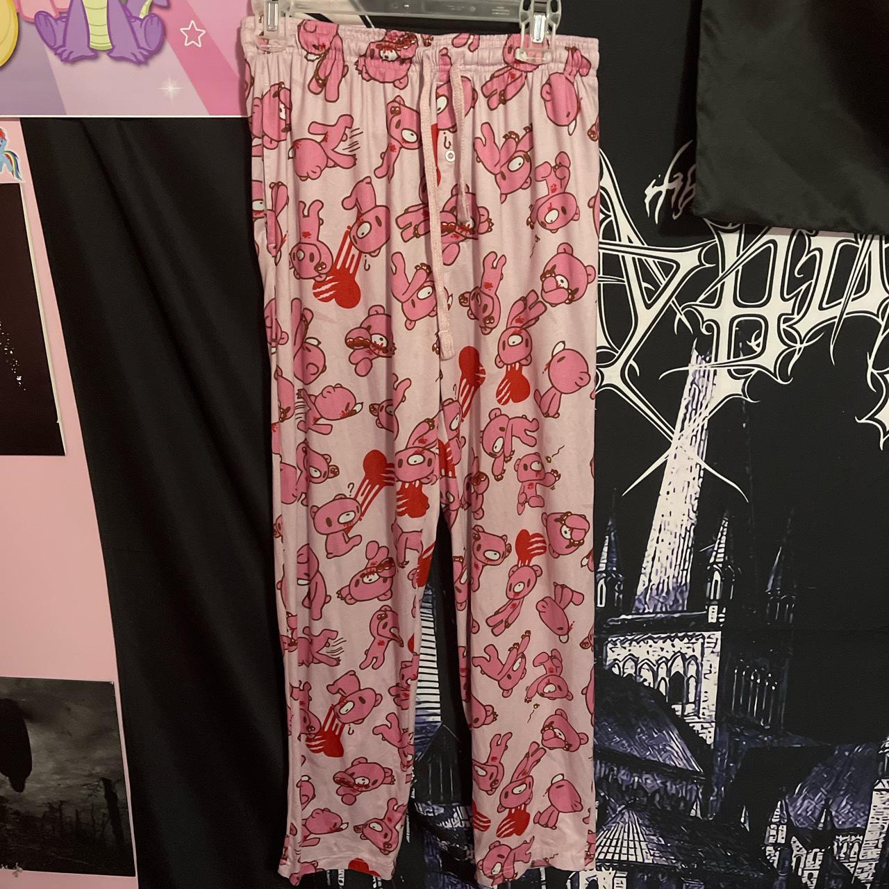 gloomy bear pants size medium but fits like a large... - Depop