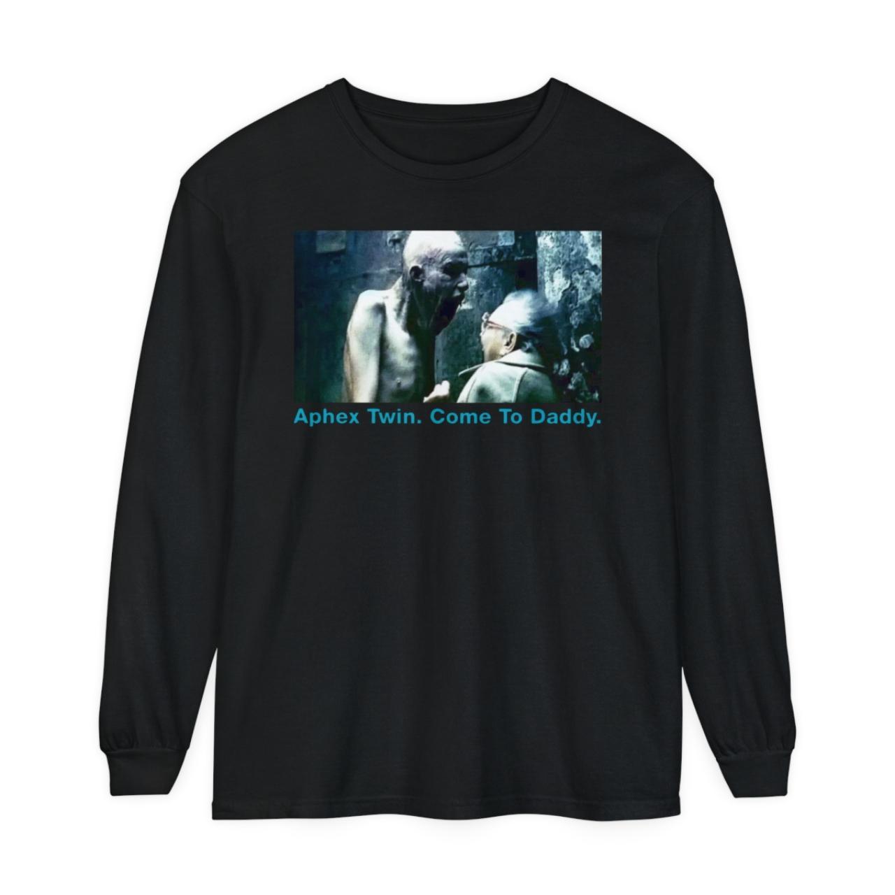 Aphex Twin Come To Daddy Long Sleeve Shirt | Depop