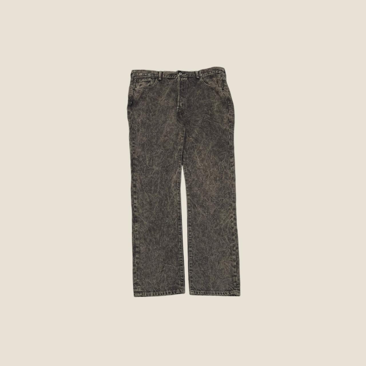 Carved Denim Trouser - Deep Rinse