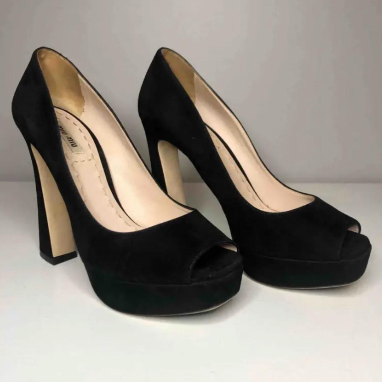 Miu Miu Women's Pumps - Black - US 6.5 – Miu Miu … - image 5