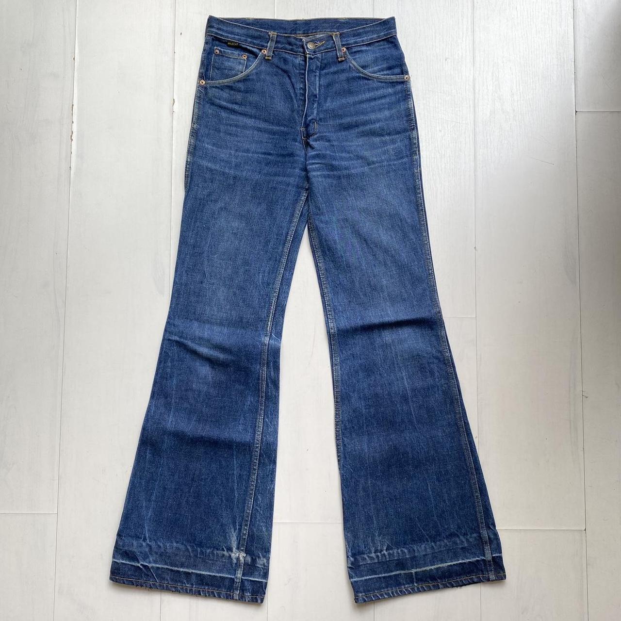 Vintage 70’s Wildcat Bellbottom Jeans. Awesome pair... - Depop