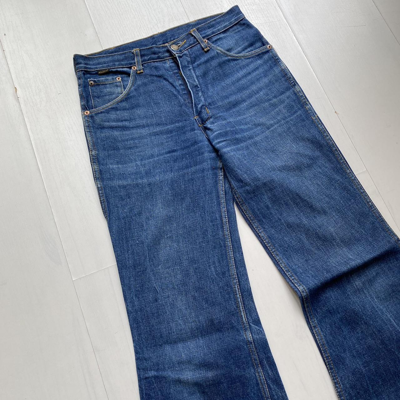 Vintage 70’s Wildcat Bellbottom Jeans. Awesome pair... - Depop