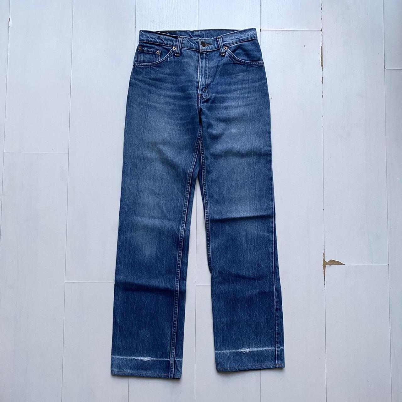 Vintage 80’s Levi’s 505 Faded Blue. Sized as W29... - Depop