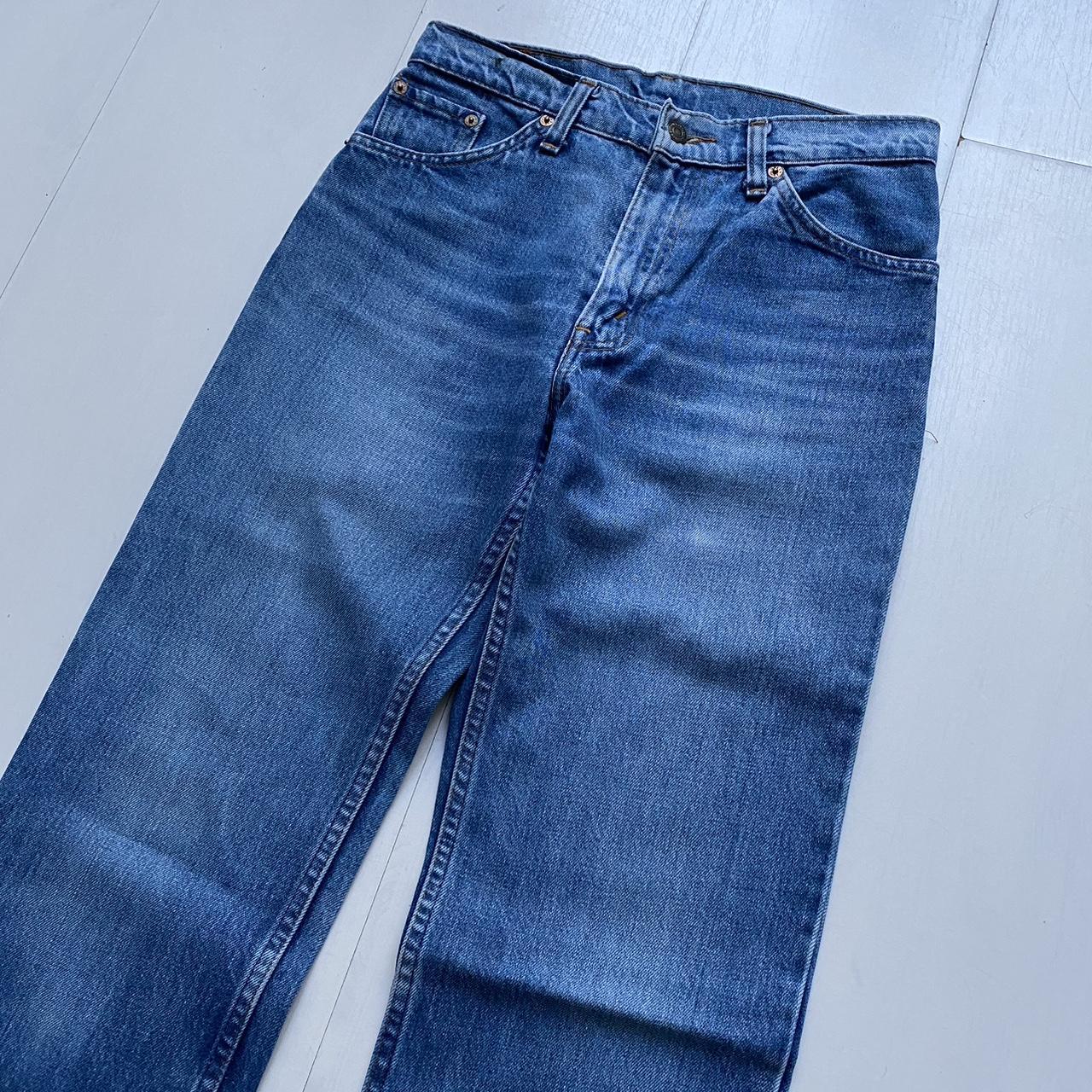 Vintage 80’s Levi’s 505 Faded Blue. Sized as W29... - Depop