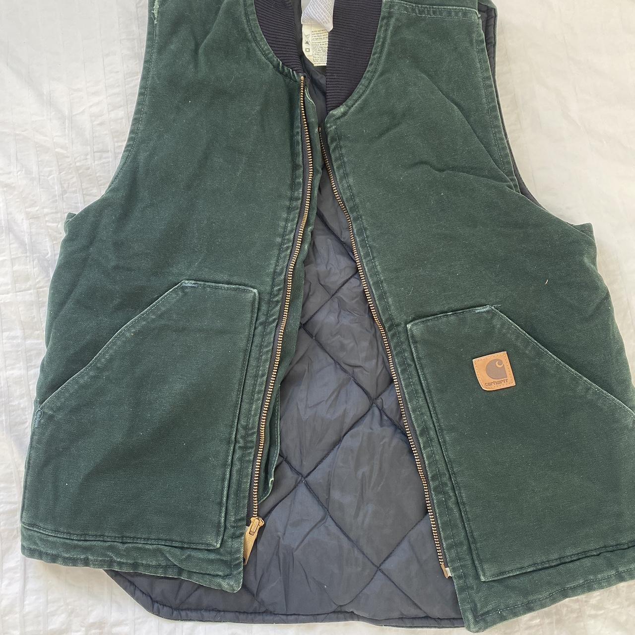 Early 2000’s Carhart Vest. Perfect “worn” look but... - Depop