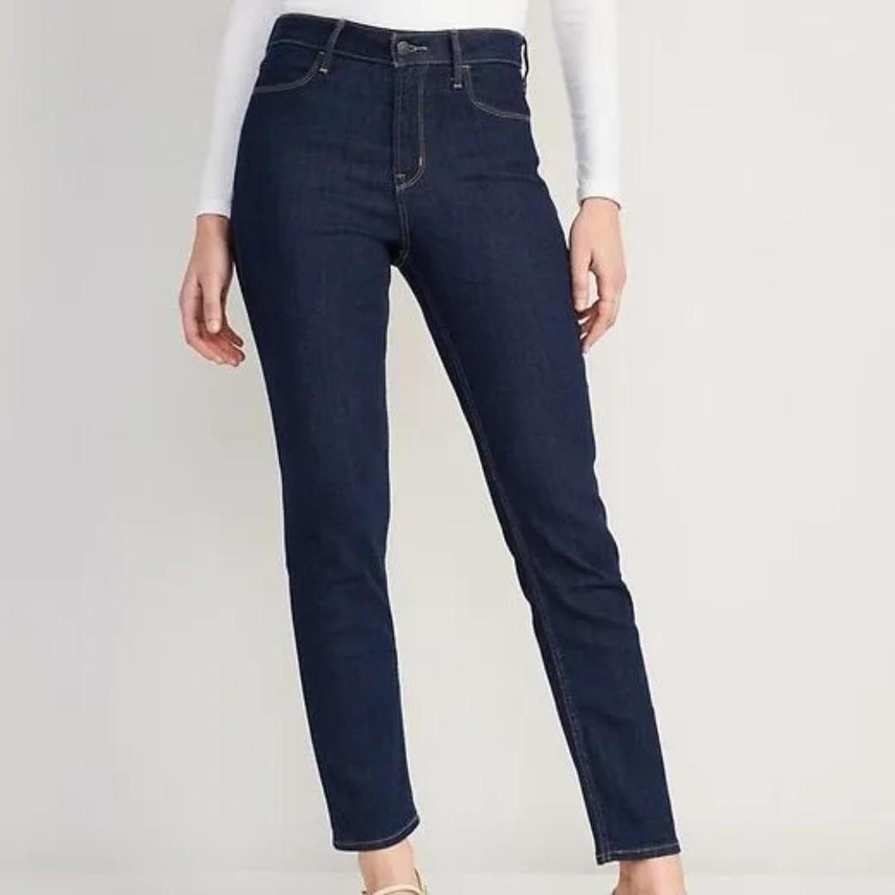 Nww Old Navy High-Waisted Wow Slim Straight Depop