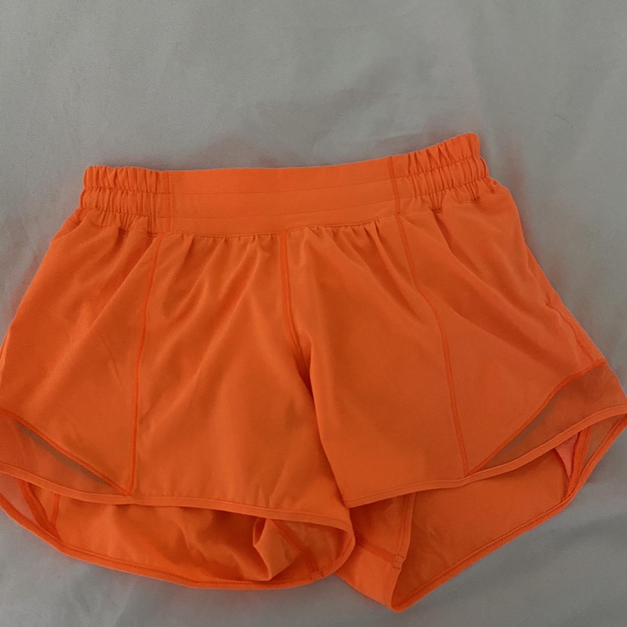 highlight orange hotty hots size 6 low rise ‘4 inseam - Depop