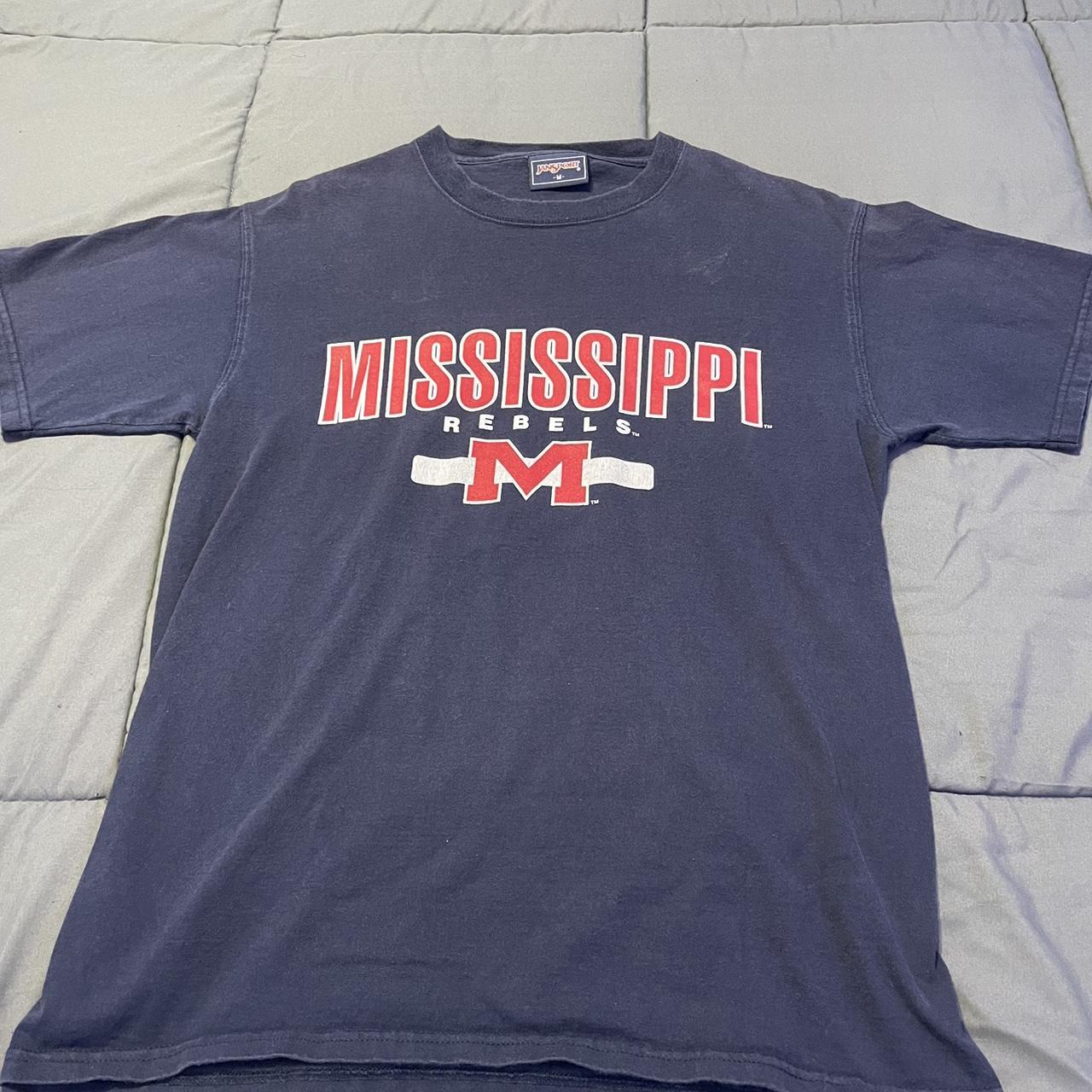 Mississippi Rebel college t shirt. If have any... - Depop