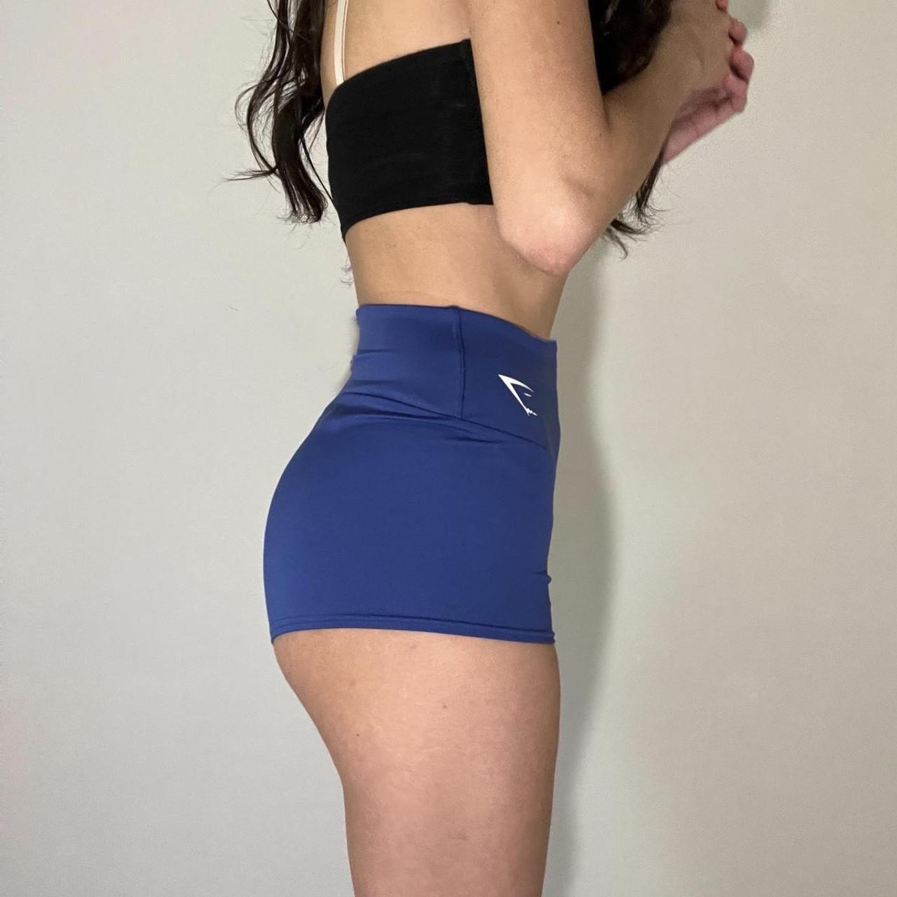 gym shark biker shorts