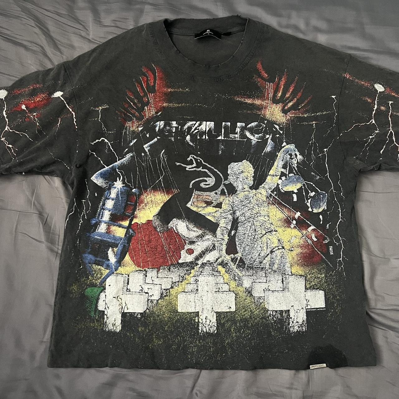 【REPRESENT】★Puppets T-Shirt★ Metallica Master Of Puppets T-Shirt | Vintage Grey | REPRESENT