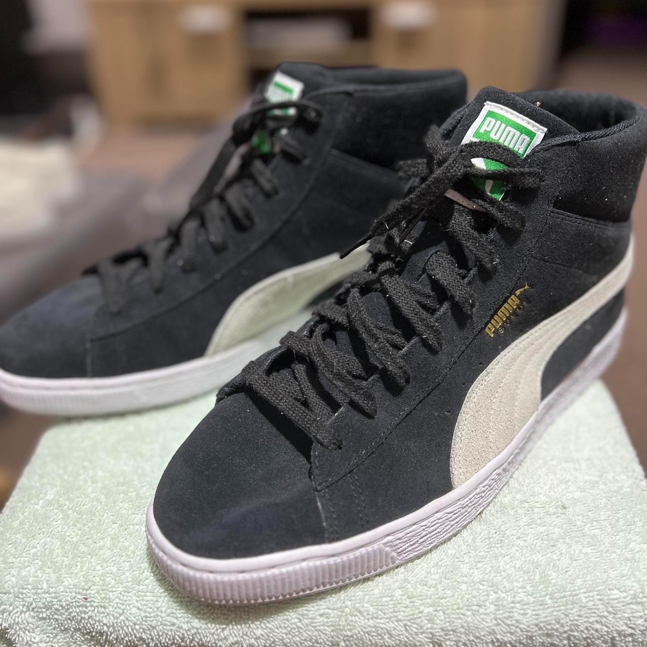 Puma Suede Classic Mid top Size US11 UK10 A. Depop