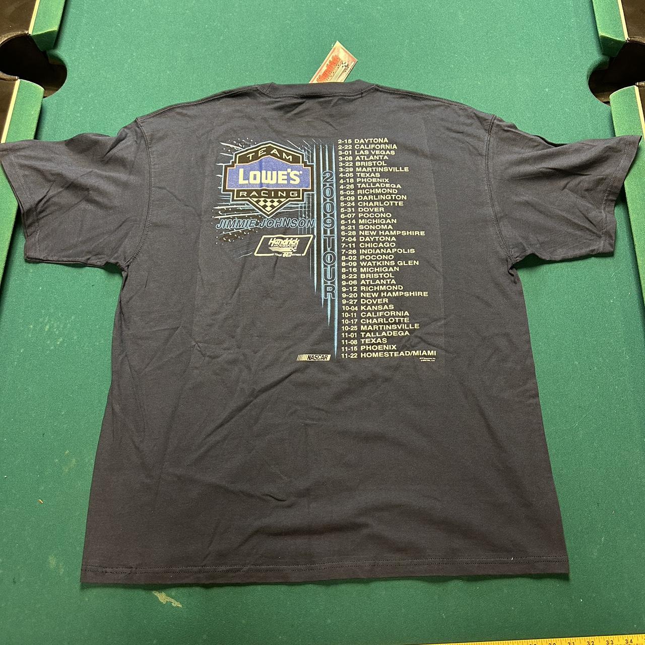 Vintage y2k deadstock nascar 2024 aop tee shirt