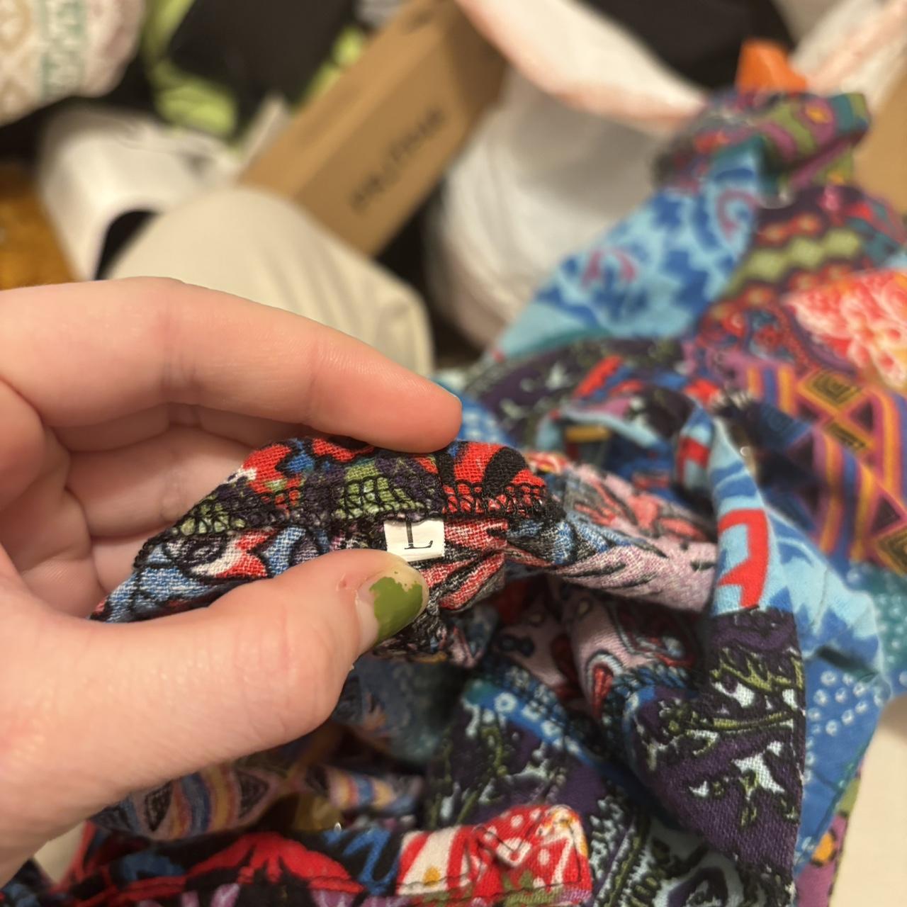 Women's Overalls - Multi - One size – Patchwork w… - image 6