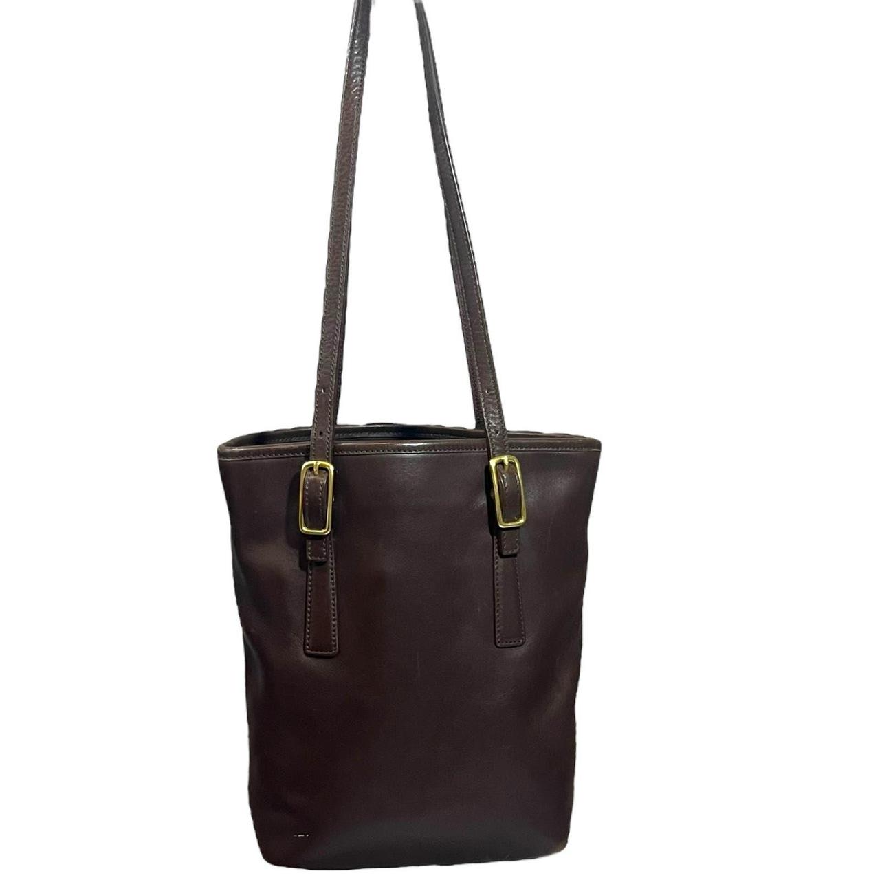Vintage Coach Legacy Leather Tote Bag Purse F2W-9803 | Depop