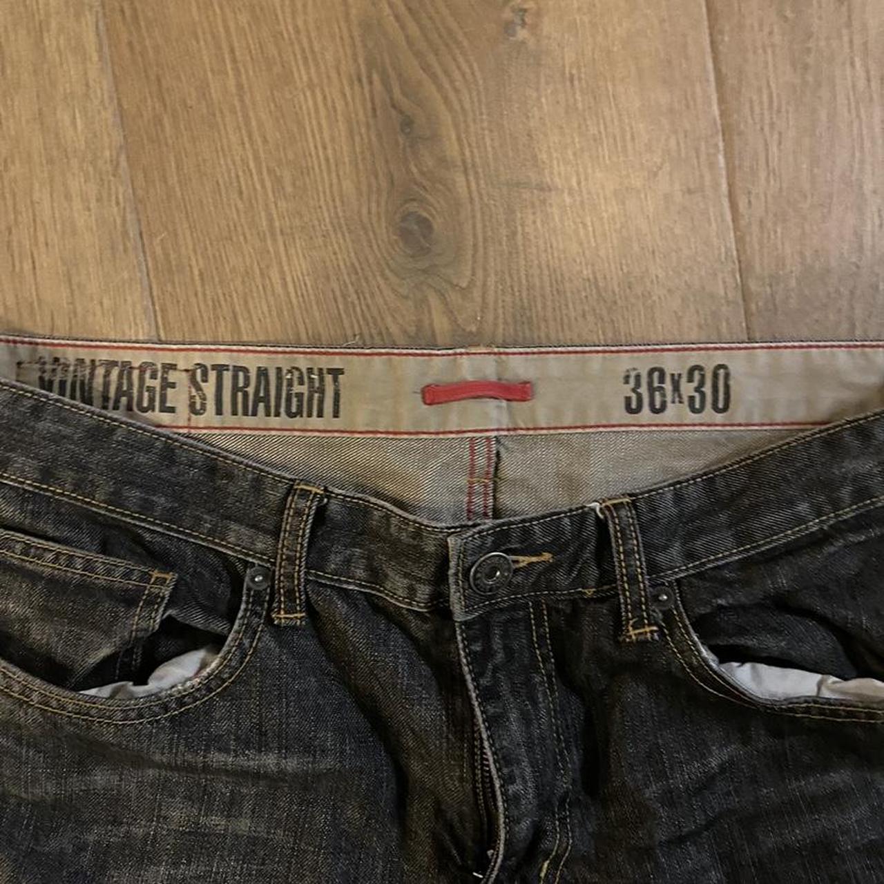 Converse Men's Black and Grey Jeans (4)