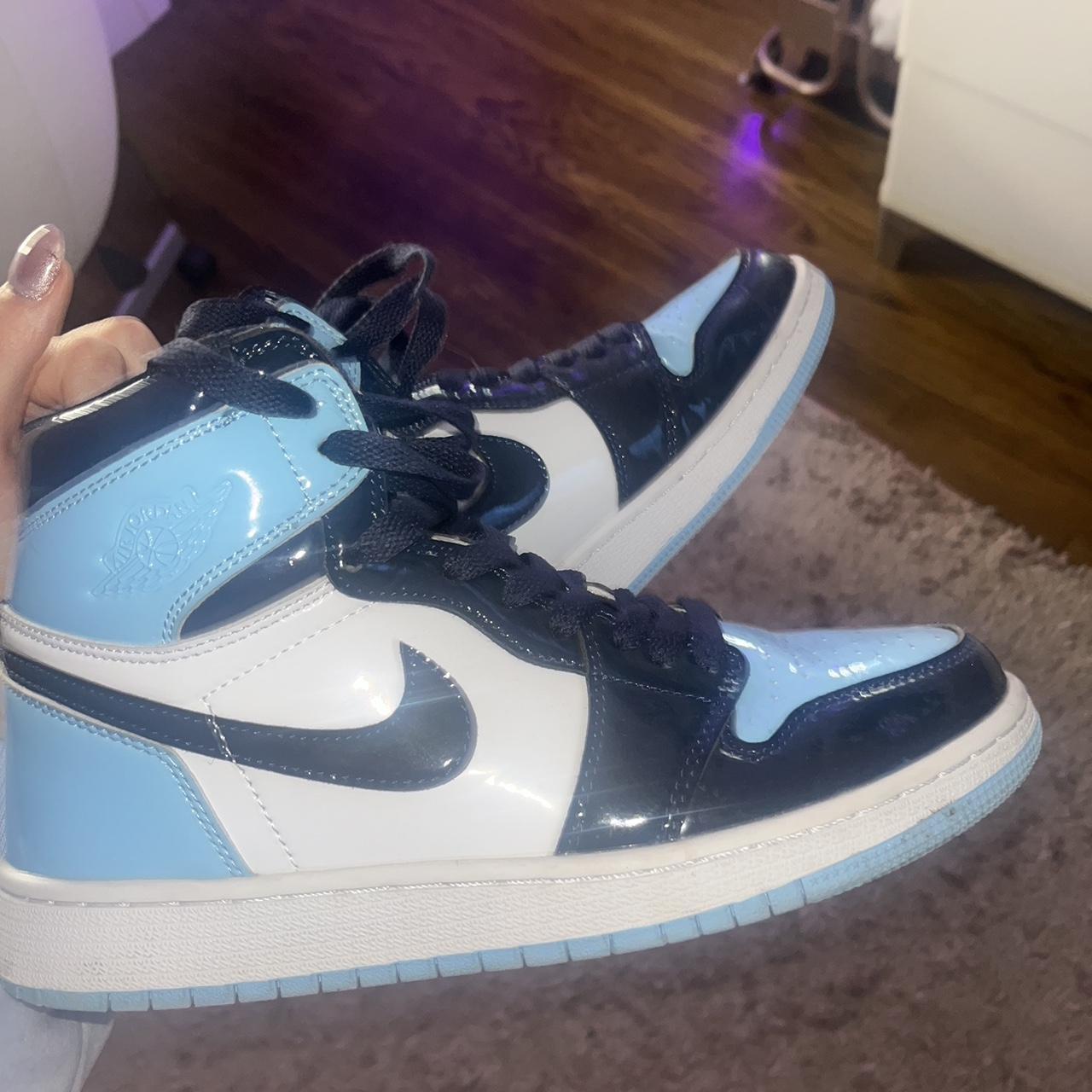 Unc Patent Unc Stockx Jordan UNC Patent Worn A Few Times So