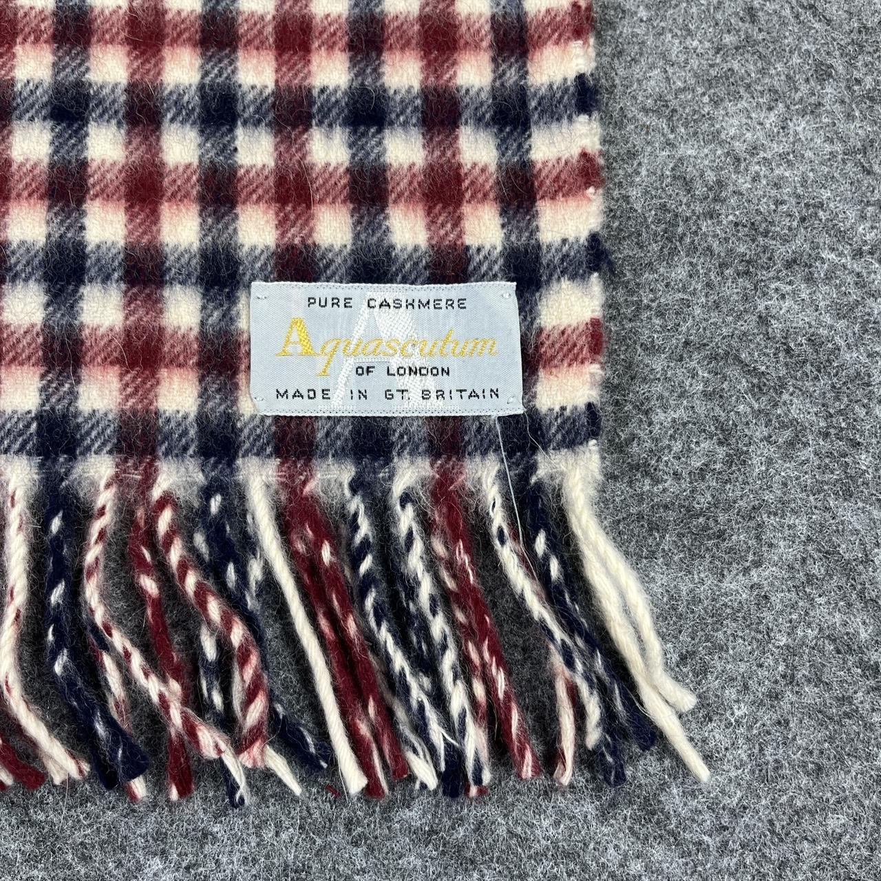 Aquascutum Scarf Muffler Neckwear T933 charpe Depop