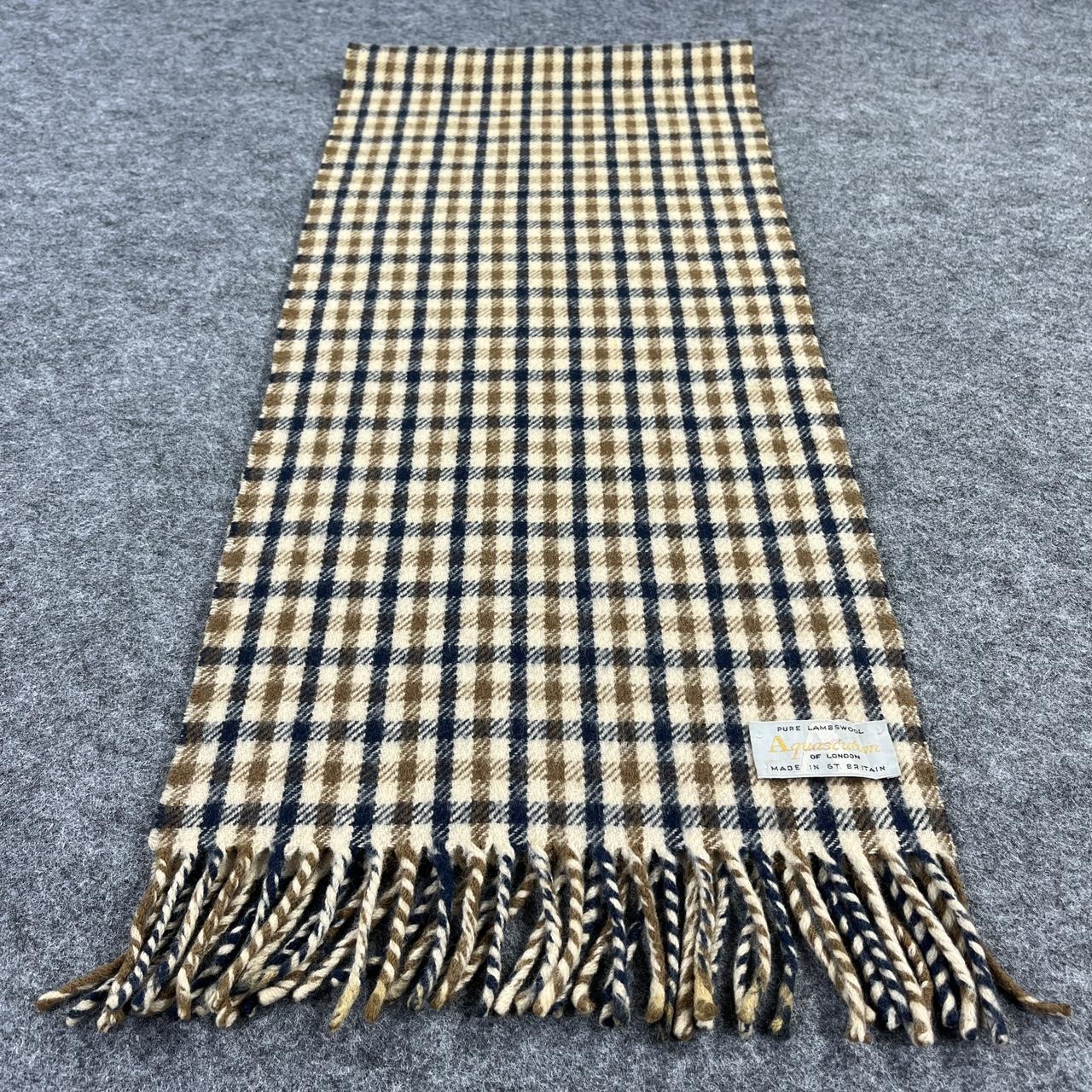 Aquascutum Scarf Muffler Neckwear T993 charpe