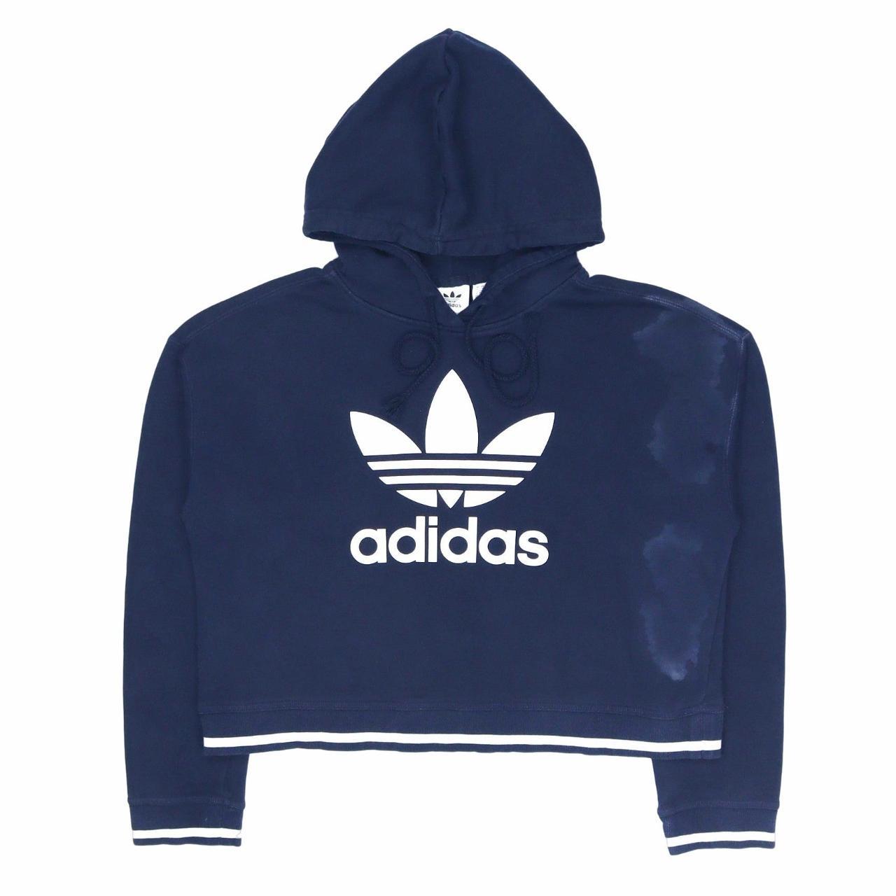 Ladies blue cheap adidas hoodie